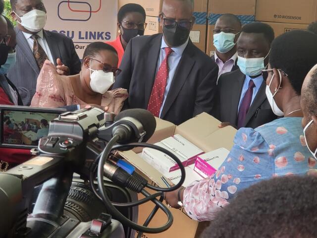 The Ministry of Health, the Kyabazinga of Busoga & Josu Links partnered to launch a campaign against malaria