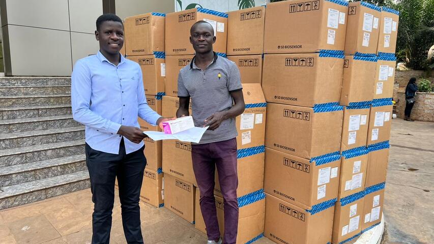 SD biosensor in partnership with Josu Links Ltd has continued to support PMTCT -Aids Control Program Ministry of Health with Rapid Diagnostic Test Kits for Triple Elimination of HIV, Syphilis and Viral Hepatitis B programme in Uganda.